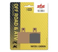 SBS 519SI PASTICCHE FRENO SINTERIZZATE SI OFFROAD APRILIA RS 250 1995