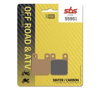 SBS 559SI PASTICCHE FRENO SINTERIZZATE SI OFFROAD BETA TR 35 260 1990