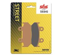 593HS - Pastiglie Freno SBS-Sinter Anteriori per HONDA VT 250 F dal 1988