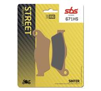 SBS 671HS BRAKE PAD SINT FR KTM ADVENTURE 890 R ABS 2021