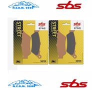 SBS 674HS KIT PASTIGLIE FRENO ANTERIORE MOTO MORINI GRANPASSO 1200 2008-2010
