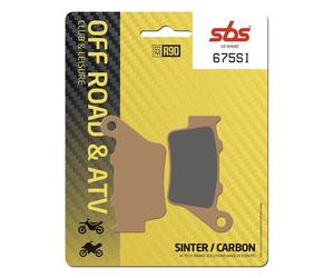 SBS 675SI BRAKE PAD SINT/CAR OFF KTM SC 620 LC4 SUPER COMPETITION 2001