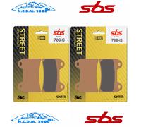 SBS 706HS KIT PASTIGLIE FRENO ANTERIORE APRILIA TUONO V4 R - APRC 1000 2011-2014
