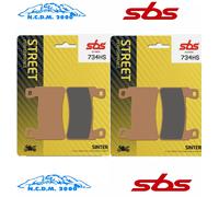 SBS 734HS KIT PASTIGLIE FRENO ANTERIORE HONDA CB AE ABS 1100 2014-2015