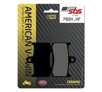 SBS 782H.HF BRAKE PADS CARBON CERAMIC HI-TECH INDIAN CHIEF 111 ABS VINTAGE 2018