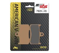 SBS 782H.HS BRAKE PADS SINTER RACING HI-TECH INDIAN CHIEF 111 ABS VINTAGE 2015