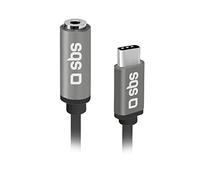 SBS - Adattatore Per Smartphone Type-c Maschio - Jack Femmina - SPEDIZIONE GRATUITA