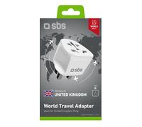 Adattatore SBS da presa muro UK a Universale