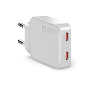 SBS Alimentatore Extra Slim GaN Charger 67W USB-C, Tecnologia GaN, Power Delivery PD 3.0 PPS, Ricarica Rapida, Caricabatterie USB C, Caricatore per iPhone, Samsung, Tablet, Notebook, Compatto, Bianco