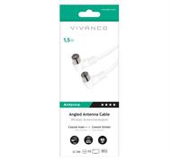 Sbs - Angle Aerial Lead 90 Db 1,5m-bianco SBS