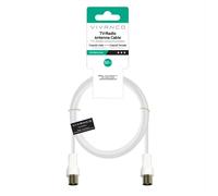 Sbs - Arial Lead 3m Coax-plugcoax-socket,-bianco SBS