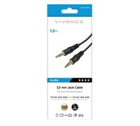 Sbs - Audio Connection 3.5mm Plug 3.5mm Plug Flat-nero SBS