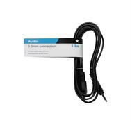 Sbs - Audiolead 3,5mm Plug - 3,5mm Plug 1,5m-nero SBS