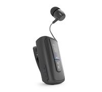 SBS Auricolare Bluetooth con Clip e Cavo Retrattile Tecnologia Multipoint per