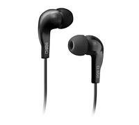 SBS Auricolari a filo in-ear Studio Mix 10, perfetti per musica e chiamate, cavo jack 3,5mm, tasto risposta/fine chiamata, microfono, universali per smartphone Android, colore nero