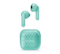SBS Auricolari TWS Air Free Wireless Con Controlli Touch Multifunzione, Basetta Di Ricarica, Ideali Per Musica E Chiamate Fino A 3,5 Ore Consecutive, Gommini Inclusi, Verde Acqua