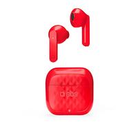 Sbs Cuffie Bluetooth Auricolari True Wireless In-Ear per Musica e Chiamate colore Rosso - TEEARAIRFREETWSBTR Air Free