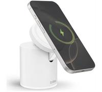 SBS - TEWIRMAGFOLD2IN1 Caricabatterie per dispositivi mobili Auricolare, Smartphone Bianco USB Carica wireless Ricarica rapida Interno - SPEDIZIONE GRATUITA