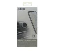 SBS Car Supporto Tiny Tondo Magnetico Universale Supporto per Auto Nero
