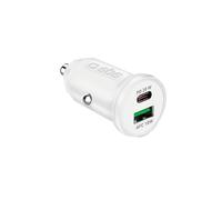 SBS Caricabatterie Auto Mini, Power Delivery 20W, Ricarica Rapida, Adaptive Fast