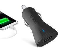 Sbs Caricabatterie auto smartphone USB 1000 mAh Nero TECRUSB1ASTD