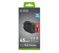 Sbs - Caricabatterie Da Muro Gan-nero SBS