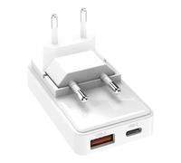 Sbs Caricabatterie USB Type-A, USB Type-C FLEXI WALL CHARGER 65W White