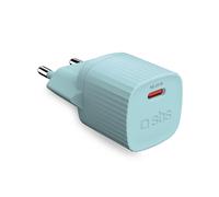 SBS - Caricatore da rete TETR1CPD25LBGRS - Light Blue