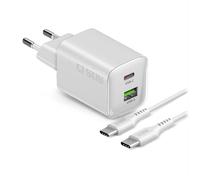 Kit caricatore da parete 45W GaN e Power Delivery, con cavo USB-C 1.5m