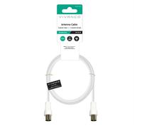Sbs - Cavo Antenna Cavo 1,5m,coax-plugcoax Socket-bianco SBS