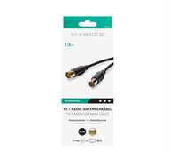 Sbs - Cavo Antenna Connection Black 1,5m-nero SBS