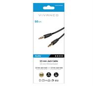 Sbs - Cavo Audio Stereo Con Jack 3,5 Mm Maschio-maschio-nero SBS