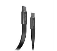 Sbs - Cavo Piatto Da Usb-c A Usb-c-nero SBS