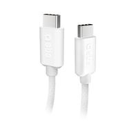 SBS Cavo USB-C 1.5M in Tessuto, Tecnologia Power Delivery (PD), Supporta fino a 60W, Cavo Antigroviglio, Ricarica e Trasferimento Dati 480Mbit/s, Compatibile con Dispositivi USB-C, Grigio