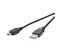Cavo con USB Tipo A maschio e mini-USB maschio