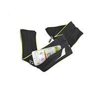 SBS Cintura da corsa con tasca per smartphone fino a 5,5", marsupio running lungo 73,5cm con zip e foro per auricolari