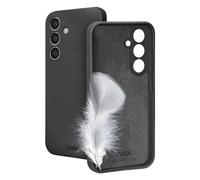 SBS Instinct - Cover per Samsung S25 - Compatibile Ricarica Wireless, Superficie Soft-Touch, Morbida al tatto e Interno in Microfibra, Protezione Fotocamera e Tasti, Materiale TPU, Nero