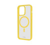 Cover per iPhone 16 Pro Max con bordi colorati compatibile con ricarica MagSafe