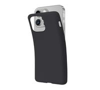 SBS Cover per iPhone 12 Pro Max Nero Panther Pantone Black C, Custodia Morbida e Flessibile Antigraffio, Cover Sottile e Comoda da Tenere in Tasca, Custodia Compatibile con Ricarica Wireless