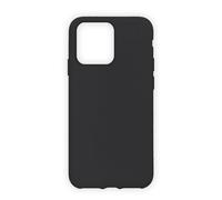 SBS cover per iPhone 14 Pro Max in plastica riciclata, custodia ecologica, plastica riciclata certificata, imballaggio FSC, nero