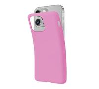 SBS Cover per iPhone 14 Pro Max Rosa Pantone 673 C, Custodia Morbida e Flessibile Antigraffio, Cover Sottile e Comoda da Tenere in Tasca, Custodia Compatibile con Ricarica Wireless