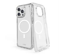 Cover trasparente rigida compatibile con ricarica MagSafe per iPhone 16 Pro Max