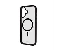 Cover per iPhone 16 con bordi colorati compatibile con ricarica MagSafe