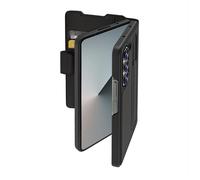 SBS Mobile Custodia Fold per Samsung Z Fold 7 – PU, chiusura magnetica e portatessere – Nero