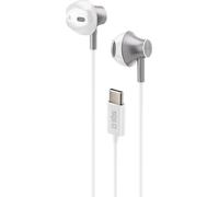 SBS TEEARTYCMETW AURICOLARI SEMI IN-EAR IN METALLO USB-C BIANCO