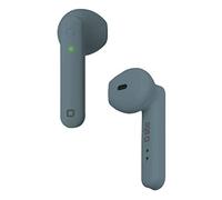 SBS Cuffie Bluetooth senza fili in Ear - Cuffie wireless con 2,5 ore di autonomia, microfono e scatola di ricarica inclusa - Cuffie radio Twin Buds in blu per Apple iPhone - Cuffie senza fili