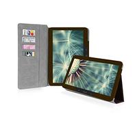 SBS Custodia a Libro con Funzione di Supporto e 4 Carte per Samsung Galaxy Tab 4 25,4 cm - Ebano