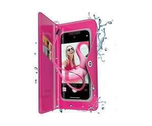 SBS Custodia Impermeabile per Smartphone Universale 6.8" Touch Waterproof COVER per Universale 6.8 Universale fino a 6.8", Rosa