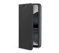 SBS Custodia Libro Book Wallet Lite con chiusura magnetica, interni in microfibra, tasche portatessere per Nokia 3.4, nero