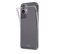 SBS Custodia trasparente per iPhone 13, Skinny Cover trasparente